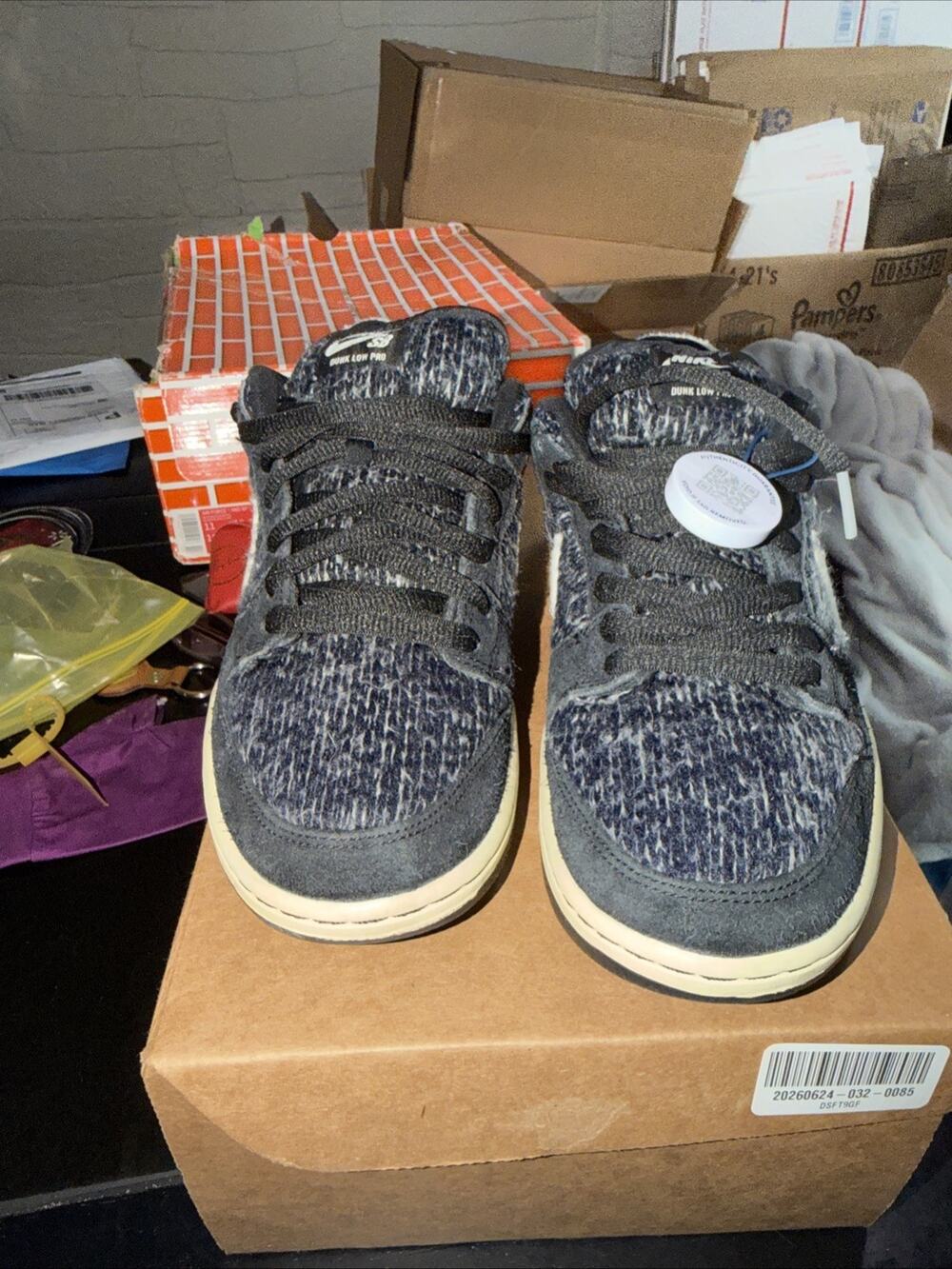 Nike SB Dunk Low Warmth Pack 2014 Size 10.5 Wool Suede Upper